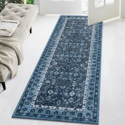 Vintage Runner Rug – Washable Non-Slip Hallway & Entryway Rug, Soft Non-Shedding Low Pile Indoor Carpet, Foldable Kitchen & Laundry Runner Rug 15 Vintage Runner Rug – Washable Non-Slip Hallway & Entryway Rug, Soft Non-Shedding Low Pile Indoor Carpet, Foldable Kitchen & Laundry Runner Rug -Homfan GUEST 1c97c920 ca7c 4ae6 be9d 80f1e5a78a31