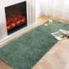 Non-Slip Runner Rug - Fluffy Stain Resistant Shag Carpet For Nursery & Bedroom, Ultra Soft Solid Color Indoor Floor Mat -Homfan GUEST 2e493c41 4eae 482d 9b12 f33d0916b8d8