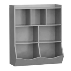 Kids Bookshelf And Toy Storage, 3-Tier Wooden Toy Storage Unit With Shelves And Compartments, Freestanding Kids Bookcase For Playroom, Bedroom -Homfan GUEST 354e1dce 6de8 40fc 98cd b3c4529d8643