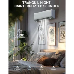 24000 Btu Mini Split AC Heating System, Wifi Enabled Mini Split Air Conditioner With 21 SEER2 Inverter,208-230V For Rooms Up To 1500 Sq. Ft -Homfan GUEST 3ca573ac 79a4 4455 ba7b 16c9df2c5fcc