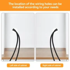 Homfan Farmhouse Coffee Bar Cabinet, Kitchen Hutch Storage With Sliding Barn Door, Tall Sideboard Buffet With Wine Rack, Wine Bar Cabinet,White 12 Homfan Farmhouse Coffee Bar Cabinet, Kitchen Hutch Storage With Sliding Barn Door, Tall Sideboard Buffet With Wine Rack, Wine Bar Cabinet,White -Homfan GUEST 4e39909d b276 47f8 b968 b25a8544df32