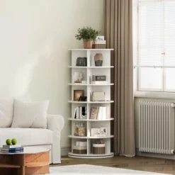 6-Tier Rotating Shoe Rack - 360¡ã Revolving Carousel Storage For Shoes & Handbags, Free-Standing Closet Organizer For Entryway, Living Room -Homfan GUEST 5d615055 690d 4b46 bb4f f48884f3c421