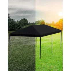 10x20 Pop Up Canopy Tent With 4 SideWalls, Heavy Duty Outdoor Canopy All Season Waterproof Commercial Street Vendors Party Tents With Roller Bag -Homfan GUEST 5f2a2285 5d27 4f82 bd89 292f1c3bc4a1