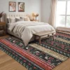 Area Rug For Living Room, Low Pile, High Traffic Indoor Carpet, Modern Floral, Fade-Resistant, Non-Slip, Contemporary Boho Rug For Baby Room 2 Area Rug For Living Room, Low Pile, High Traffic Indoor Carpet, Modern Floral, Fade-Resistant, Non-Slip, Contemporary Boho Rug For Baby Room -Homfan GUEST 63946133 14f5 4b77 8400 8ca2efc57f8f
