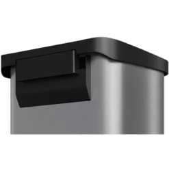 16 Gallon / 60 Liter Metal Trash Can With Lid, Large Garbage Can For Kitchen, Rustproof Step-on Kitchen Metal Trash Bin With Liner Rim -Homfan GUEST 677345a4 da13 4ae4 88e3 ba17e4ca237a