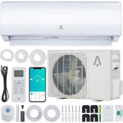 9,000 BTU Mini Split AC With Heat Pump - 20 SEER2, Cools 450 Sq.Ft, WiFi & Remote, 230V, Includes Installation Kit -Homfan GUEST 7eb61eb7 3d8e 4ec5 b389 981b8fb37643