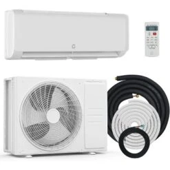 24000 Btu Mini Split AC Heating System, Wifi Enabled Mini Split Air Conditioner With 21 SEER2 Inverter,208-230V For Rooms Up To 1500 Sq. Ft -Homfan GUEST 80c5d684 3927 4d94 b6be f816ee5c9a1e