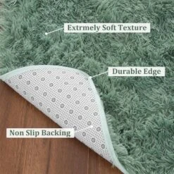Non-Slip Runner Rug - Fluffy Stain Resistant Shag Carpet For Nursery & Bedroom, Ultra Soft Solid Color Indoor Floor Mat 14 Non-Slip Runner Rug - Fluffy Stain Resistant Shag Carpet For Nursery & Bedroom, Ultra Soft Solid Color Indoor Floor Mat -Homfan GUEST 92ccd8b4 a966 4f7a 8116 c7dd8dd5093a