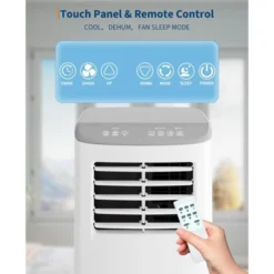 Portable Air Conditioner, 8000 BTU For Rooms Up To 450 Sq. Ft., Remote & Auto Evaporation, Compact AC For Apartment. -Homfan GUEST a4b8d5e4 3adf 4330 8326 c13b041597db