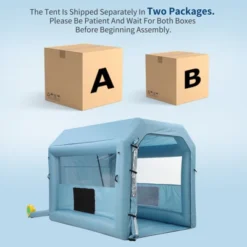 Inflatable Paint Booth Tent With 3-Layer Filter, Portable DIY Spray Booth For Cars, Motorcycles, Garage, Furniture & Parts Painting 15 Inflatable Paint Booth Tent With 3-Layer Filter, Portable DIY Spray Booth For Cars, Motorcycles, Garage, Furniture & Parts Painting -Homfan GUEST a56f2388 d774 4484 8bbe 547c85ebcf83