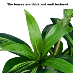 Brazilian Ironwood Artificial Plant – 6FT Garden Faux Tree With 5 Trunks, Tall Greenery Topiary For Modern Indoor & Outdoor Home Decor -Homfan GUEST b2004517 4987 46bb b8fe 0fdf9edf539d