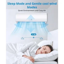 9,000 BTU Mini Split AC With Heat Pump - 20 SEER2, Cools 450 Sq.Ft, WiFi & Remote, 230V, Includes Installation Kit -Homfan GUEST b238cd0a 63a5 4bbd afdf 7e4b5decd981