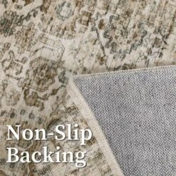 Washable Area Rug – Non-Slip Ultra-Thin Low Pile Vintage Oriental Distressed Carpet For Living Room, Bedroom, Dining, Office & Nursery, Multi-Color 16 Washable Area Rug – Non-Slip Ultra-Thin Low Pile Vintage Oriental Distressed Carpet For Living Room, Bedroom, Dining, Office & Nursery, Multi-Color -Homfan GUEST ca56c1c2 eefd 43f2 98c4 60e0aeaeed1d