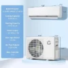 9,000 BTU Mini Split Air Conditioner Heat Pump System, 24 SEER2 High-Efficiency Ductless AC With WiFi & Alexa, Cools & Heats Rooms Up To 450 Sq.Ft -Homfan GUEST cb8aae5e a3a5 425e aa00 70999e895254