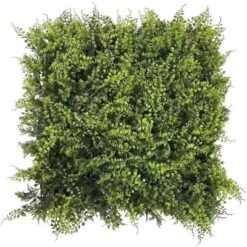 20x20" Artificial Grass Panel - Tropical Fern Privacy Screen W/Zip Ties, Faux Greenery Backdrop For Indoor/Outdoor, Wedding, Garden Decor -Homfan GUEST cd1f1cbf ae63 4881 97c4 a76eb21a6956