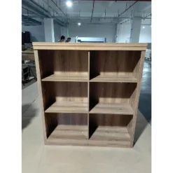 6 Cube Display Shelf, 3 Tiers Storage Organizer, Cubby Bookshelf, Modern Bookcase, Wooden Open Bookshelf For Bedroom, Classroom, Office -Homfan GUEST cd2c3976 cfe4 49b2 9bfc 23850b9f026b