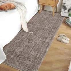 Homfan Washable Living Room Rugs Farmhouse Rug Modern Solid Carpet Soft Non Slip Area Rug -Homfan GUEST d02a61b6 e387 40aa a4c5 80df5c614741