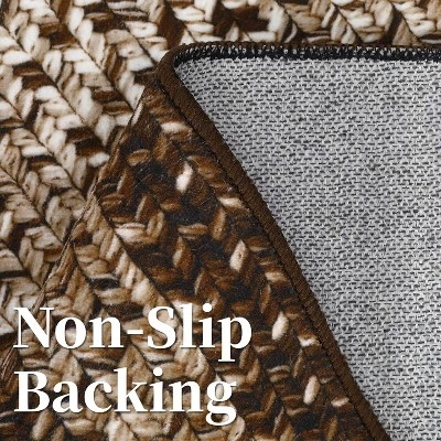 Non-Slip Kitchen Runner Rug, Washable Boho Vintage Rug With Rubber Backing For Hallway, Entryway, Laundry Room 7 Non-Slip Kitchen Runner Rug, Washable Boho Vintage Rug With Rubber Backing For Hallway, Entryway, Laundry Room - Image 5