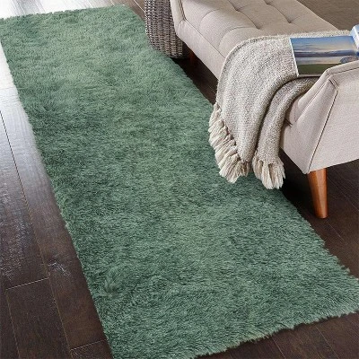 Non-Slip Runner Rug - Fluffy Stain Resistant Shag Carpet For Nursery & Bedroom, Ultra Soft Solid Color Indoor Floor Mat 10 Non-Slip Runner Rug - Fluffy Stain Resistant Shag Carpet For Nursery & Bedroom, Ultra Soft Solid Color Indoor Floor Mat - Image 8