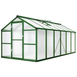 Greenhouse For Outdoors,Large Aluminum Greenhouses With Roof Vent And Quick Setup Structure,Greenhouse Heavy Duty With PC Panels, Walk-in Green Houses 14 Greenhouse For Outdoors,Large Aluminum Greenhouses With Roof Vent And Quick Setup Structure,Greenhouse Heavy Duty With PC Panels, Walk-in Green Houses -Homfan GUEST f818d1b3 af51 4b05 a7d6 2b8360c5593a